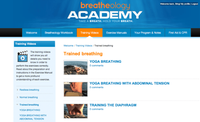 Breatheology Academy course available for the public